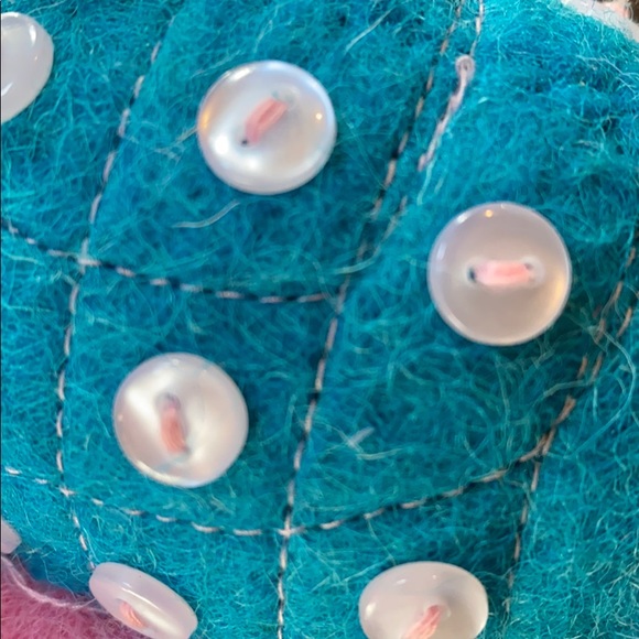 New felted turtle whimsical ornament - Picture 6 of 6